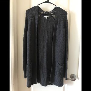 AE lace detail cardigan
